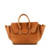Celine Tie Bag handbag in fawn leather - 360 thumbnail