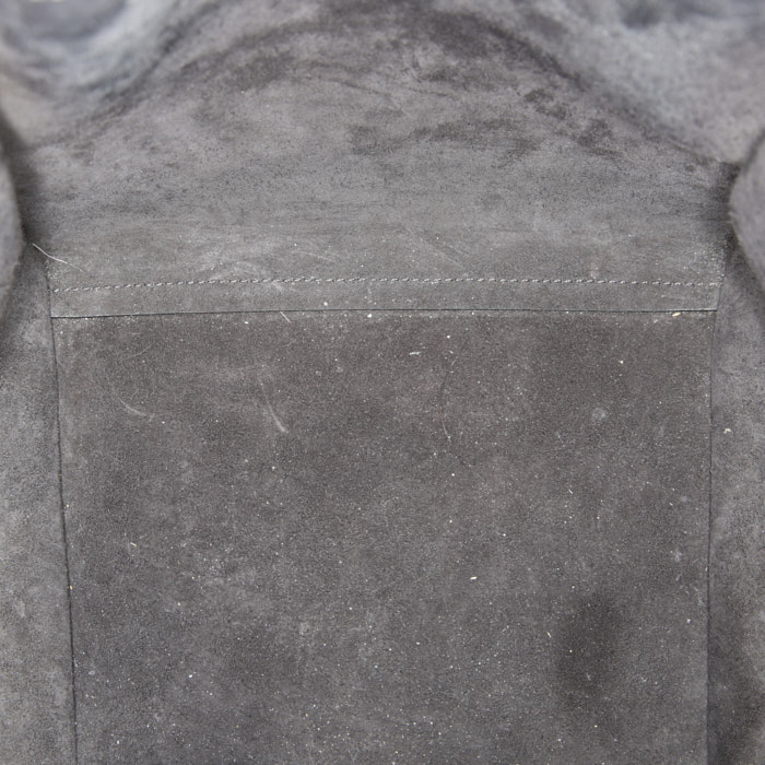 Bolso de mano Celine Big Bag en cuero negro - Detail D3