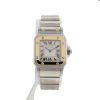 Cartier Santos Galbée watch in gold and stainless steel Ref:  1567 Circa  1990 - 360 thumbnail