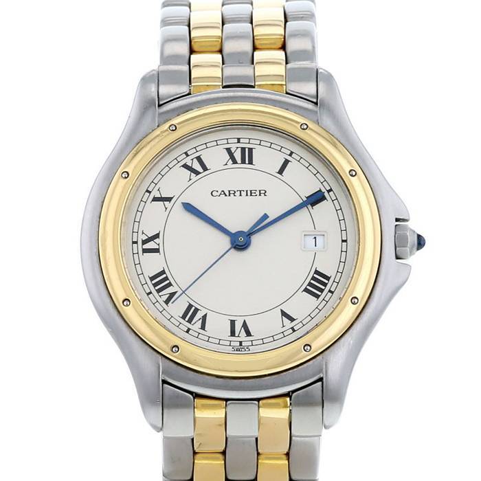 Cartier Panthère watch in gold and stainless steel Circa  1990 - 00pp