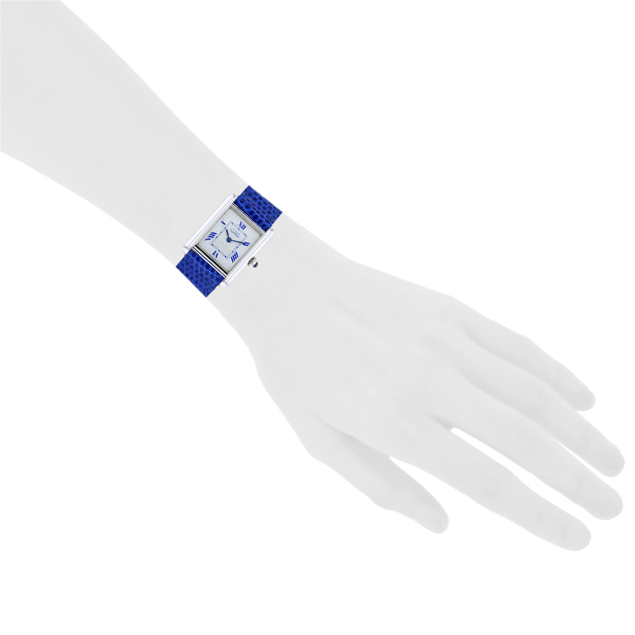 Montre Cartier Tank Must en argent Vers  1990 - Detail D1