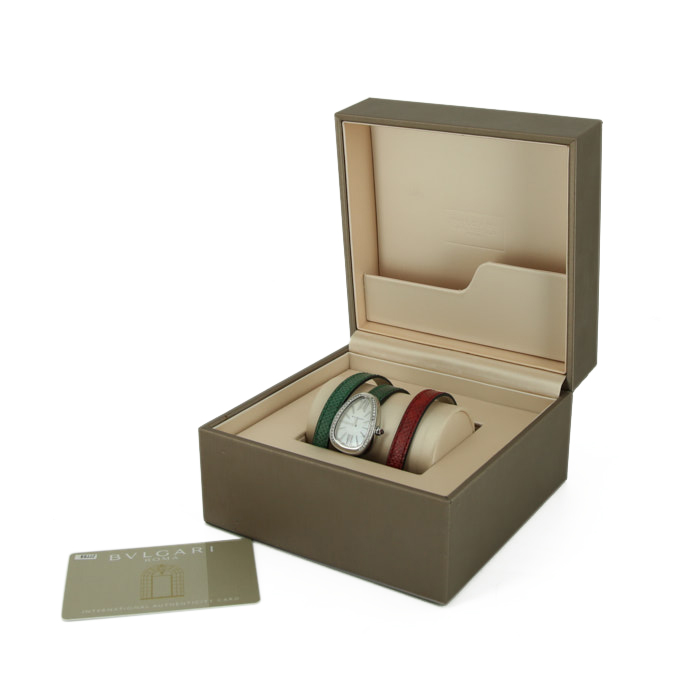 Bulgari Serpenti watch in stainless steel Circa  2018