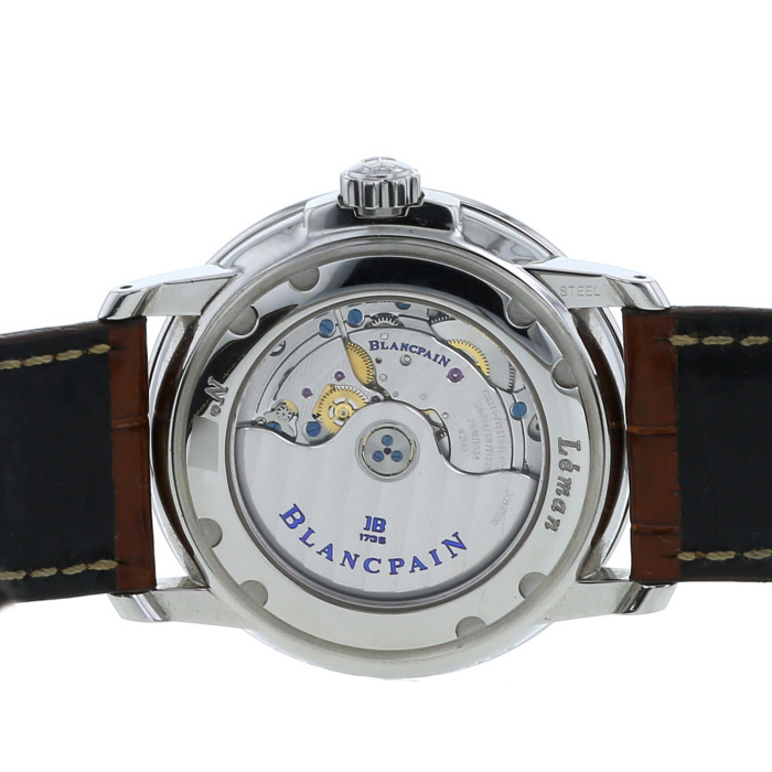 Blancpain Leman - Big Date watch in stainless steel Ref:  2850 Circa  2010