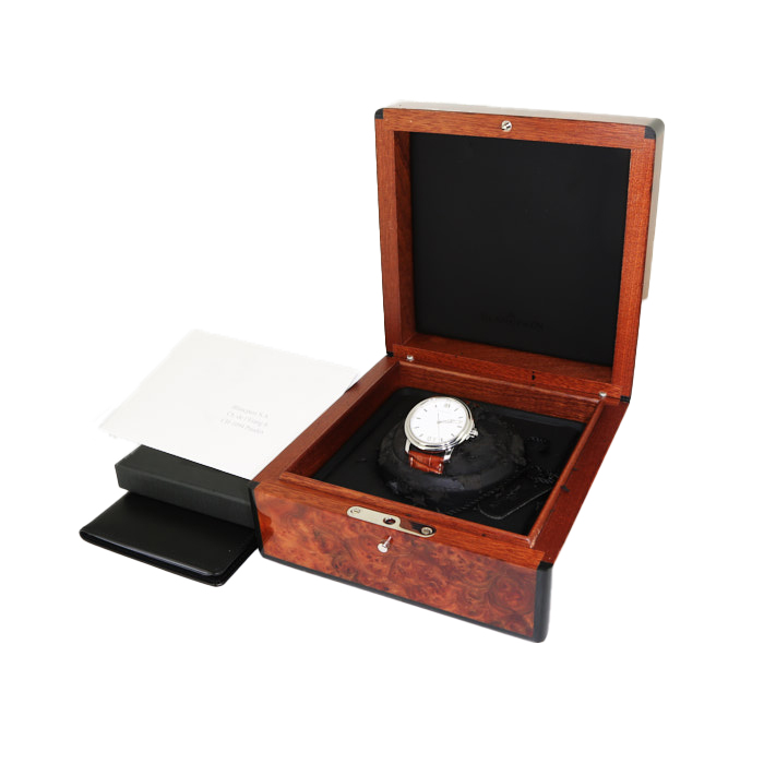 Orologio Blancpain Leman - Big Date in acciaio Ref :  2850 Circa  2010 - Detail D3