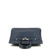 Hermes Birkin 35 cm handbag in blue Swift leather - 360 Front thumbnail