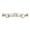 Pomellato Capri bracelet in pink gold,  chalcedony and rock crystal - 00pp thumbnail
