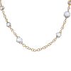 Pomellato Capri necklace in pink gold,  chalcedony and rock crystal - 00pp thumbnail