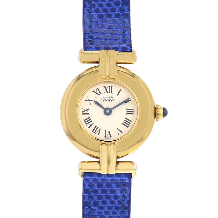 Montre Cartier Must Colisée en vermeil Ref: 590002 Vers 1994