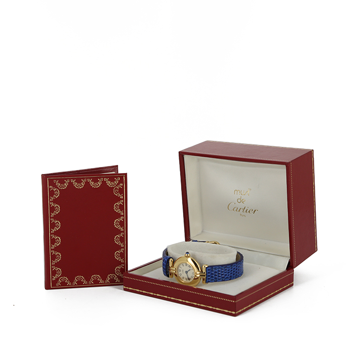 Cartier Must Colisée watch in vermeil Ref:  590002 Circa  1994 - Detail D2