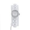 Orologio Chanel J12 Joaillerie  modello piccolo in ceramica bianca e acciaio Circa  2021 - 360 thumbnail