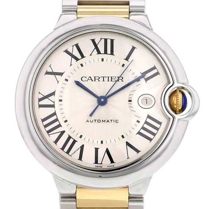 Reloj Cartier Ballon Bleu De Cartier de oro y acero Ref :  3001 Circa  2000 - 00pp