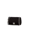 Chanel handbag in black quilted canvas - 00pp thumbnail