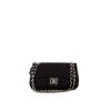 Bolso de mano Chanel en lona acolchada negra - 360 thumbnail