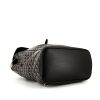 Goyard backpack in black monogram canvas and black leather - Detail D5 thumbnail