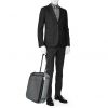 Louis Vuitton Pegase suitcase in black leather - Detail D1 thumbnail