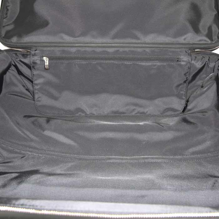 Louis Vuitton Pegase suitcase in black leather - Detail D2