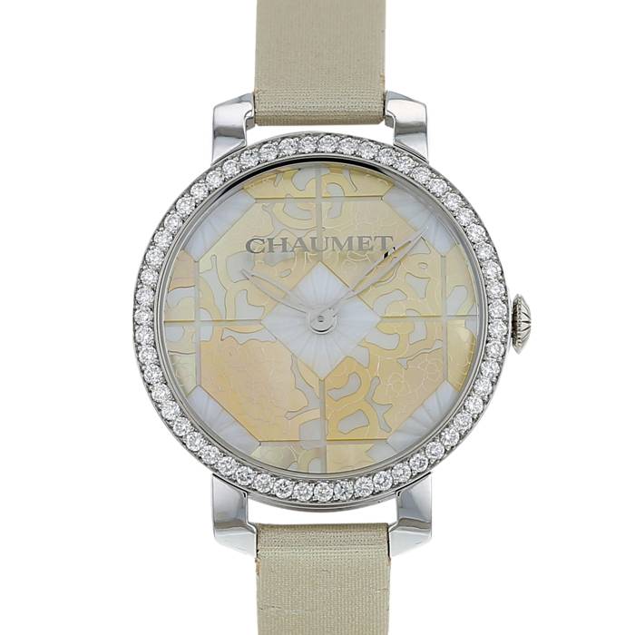 Chaumet Hortensia watch in white gold Ref:  2313 Circa  2010 - 00pp