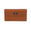 Hermès Kelly To Go handbag/clutch in gold epsom leather - 360 thumbnail