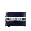 Dior Pochette Daily in blue and white leather - 360 thumbnail