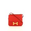 Hermes Constance handbag in red epsom leather - 360 thumbnail