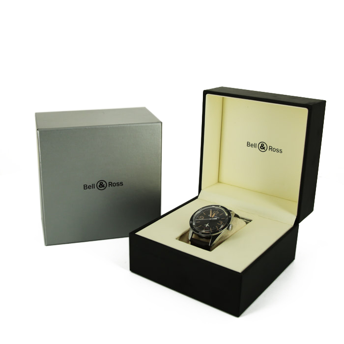 Bell & Ross BR123 watch in stainless steel Ref:  BR123- 92 Circa  2010 - limited edition to 5000 - Detail D3