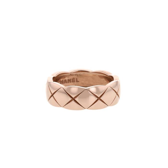 Coco Crush pink gold ring
