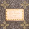 Sac bandoulière Louis Vuitton  Saumur en toile monogram marron et cuir naturel - Detail D3 thumbnail