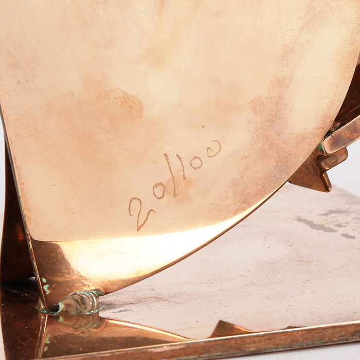 Arman, Sculpture "Violon éclaté", en bronze poli, signée et numérotée, avec son certificat d'authenticité, de 2005 - Detail D2