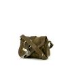 Dior Gaucho bag worn on the shoulder or carried in the hand in brown leather - 00pp thumbnail