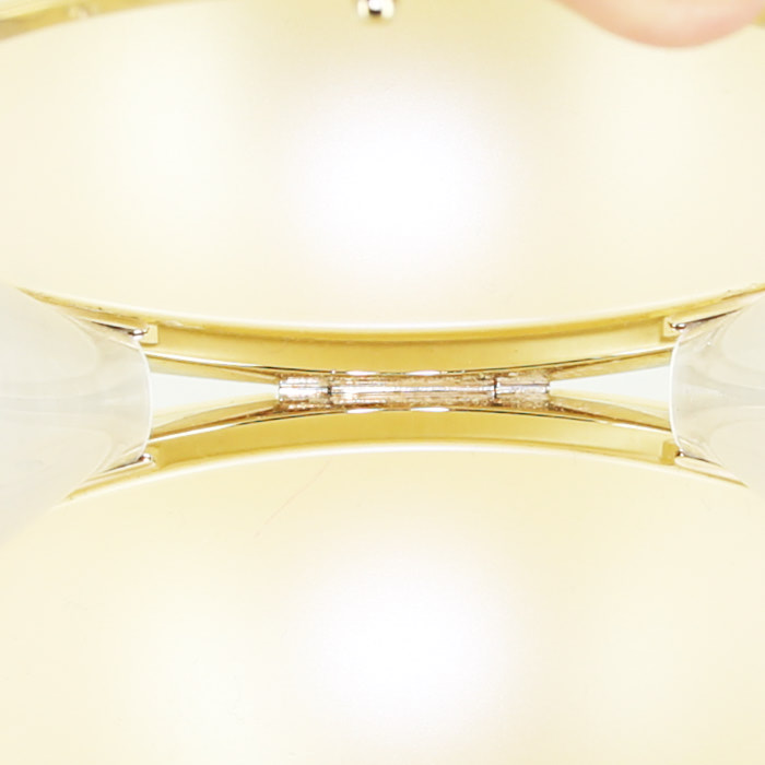 Borsettina da sera Chanel Pearl in plexiglas beige - Detail D2