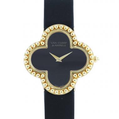 Reloj Van Cleef & Arpels Alhambra de oro amarillo Ref :  HH13435 Circa  2000