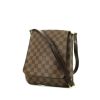 Louis Vuitton  Musette Salsa shoulder bag  in brown damier canvas  and brown leather - 00pp thumbnail