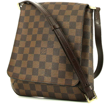 Miu Miu shoulder bag in brown grained leather
