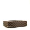 Louis Vuitton Porte documents Voyage briefcase in ebene damier canvas and brown leather - Detail D5 thumbnail