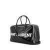 Bolsa de viaje Saint Laurent   en cuero negro y blanco - 00pp thumbnail