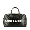 Saint Laurent   travel bag  in black and white leather - 360 thumbnail
