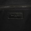 Bolsa de viaje Saint Laurent   en cuero negro y blanco - Detail D4 thumbnail