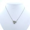 Collar Van Cleef & Arpels Socrate en oro blanco y diamantes - 360 thumbnail