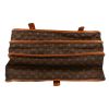 Bolsa de viaje Louis Vuitton  Sac de chasse en lona Monogram marrón y cuero natural - Detail D4 thumbnail