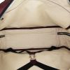 Bolso de fin de semana Loewe en cuero morado - Detail D2 thumbnail