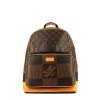 Louis Vuitton Editions Limitées Nigo Campus backpack in ebene damier canvas and natural leather - 360 thumbnail