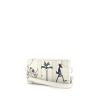 Borsa a tracolla Louis Vuitton Soft Trunk in pelle bianca con decoro di animali - 00pp thumbnail