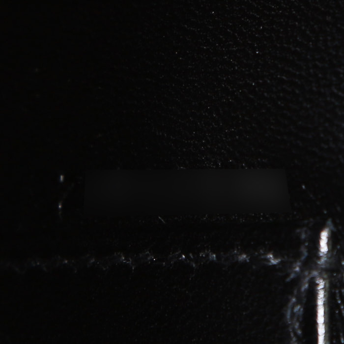 Hermes Kelly 20 cm handbag in black epsom leather - Detail D5