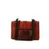 Borsa Dior J'Adior modello piccolo in pelle rossa con decoro di borchie - 360 thumbnail