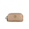 Gucci GG Marmont Camera shoulder bag in beige leather - 360 thumbnail