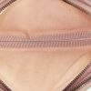Borsa a tracolla Gucci GG Marmont Camera in pelle beige con decori geometrici - Detail D2 thumbnail