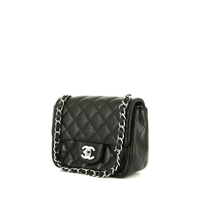 Chanel Timeless Mini Square Lamb Black