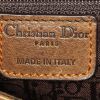 Dior Gaucho bag worn on the shoulder or carried in the hand in brown leather - Detail D3 thumbnail
