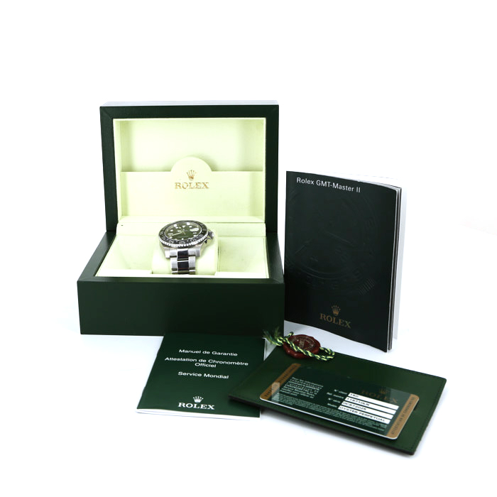 Rolex GMT-Master II watch in stainless steel Ref:  116710 Circa  2013 - Detail D2