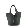 Hermes Picotin medium model handbag in dark blue epsom leather - 360 thumbnail